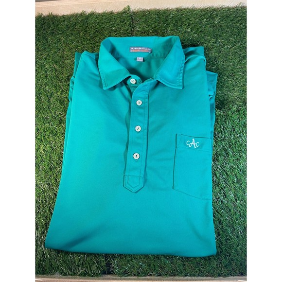 Mens Peter Millar Summer Comfort Golf Polo Size XL - Picture 2 of 7